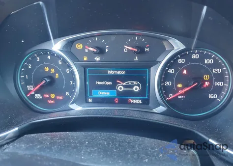 2021 Chevrolet Equinox Fwd Lt из США, поврежденный, VIN 2GNAXKEV9M6141010